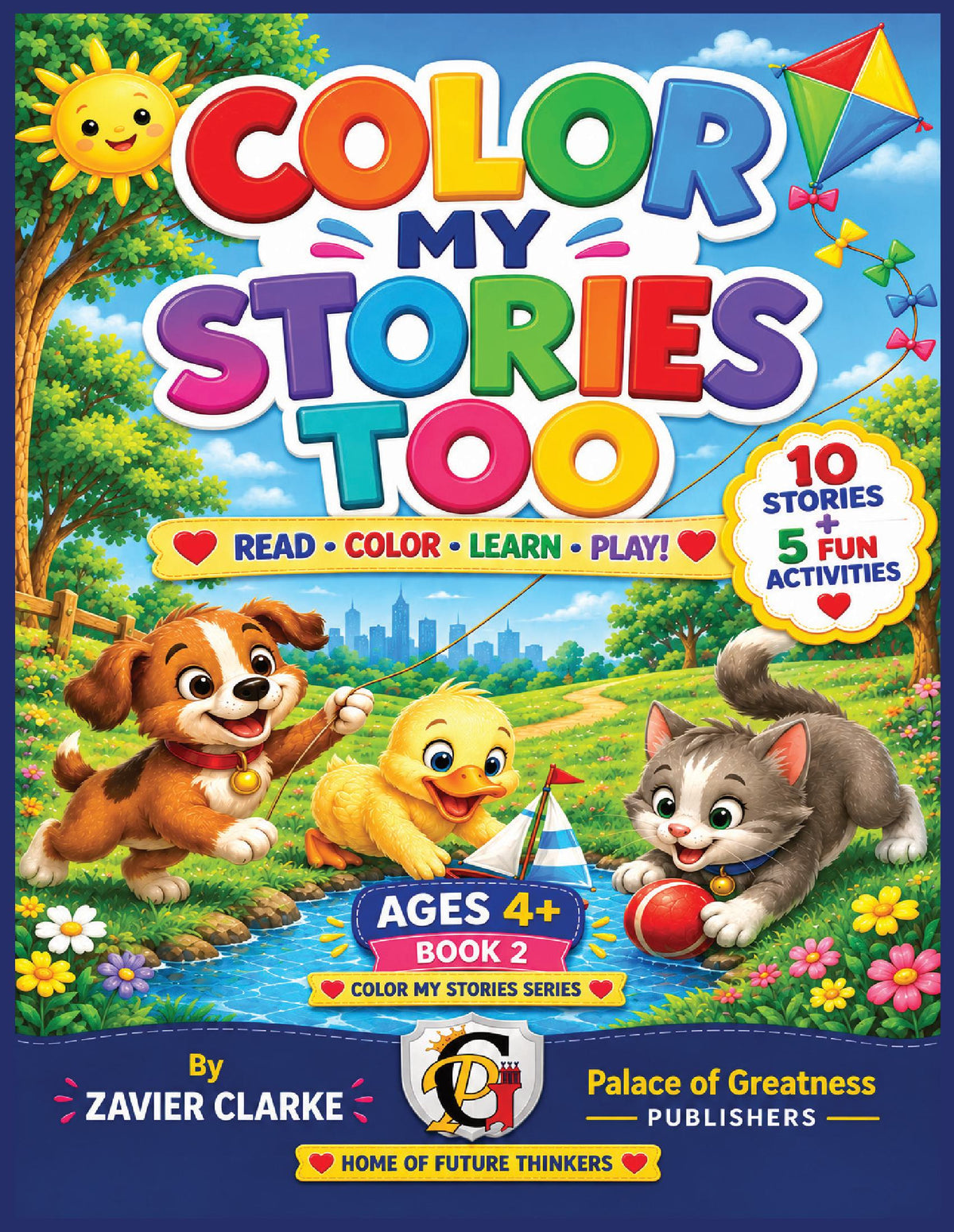 Color My Stories Too: Book 2