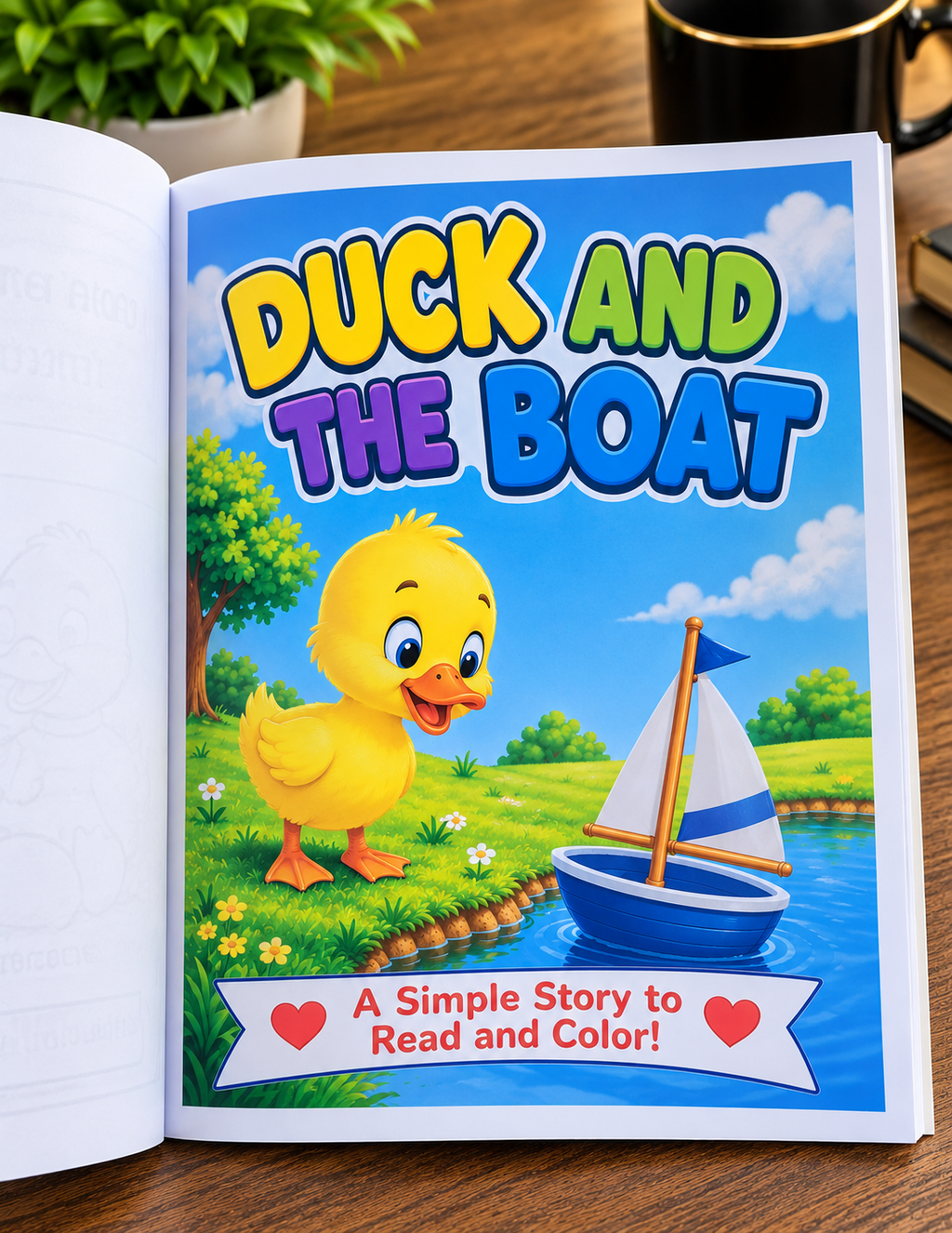 Color My Stories Too: Book 2