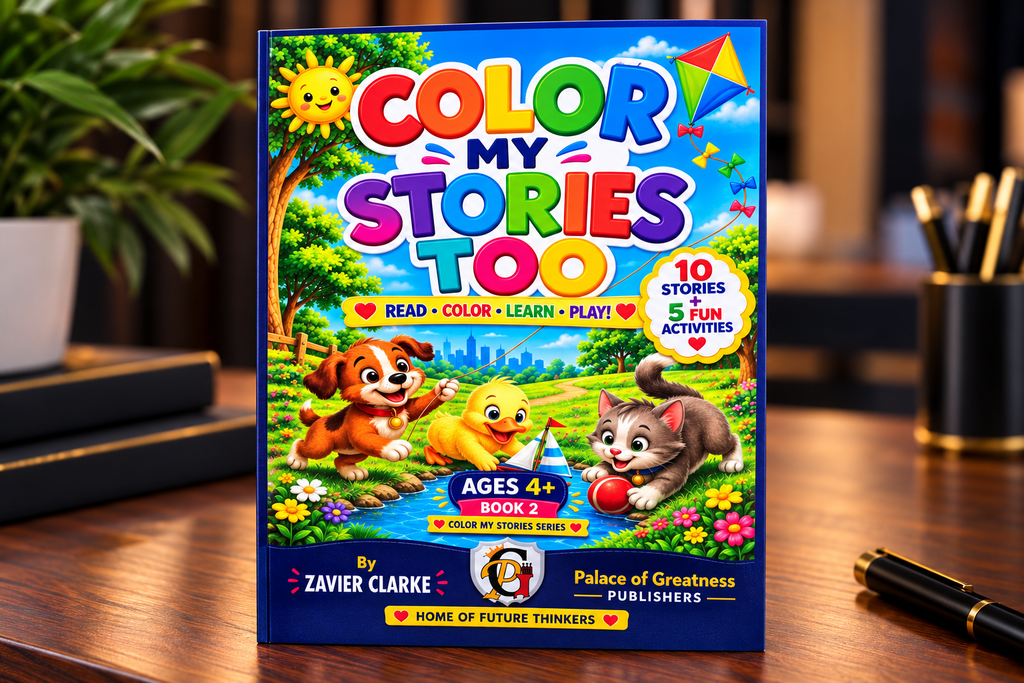 Color My Stories Too: Book 2