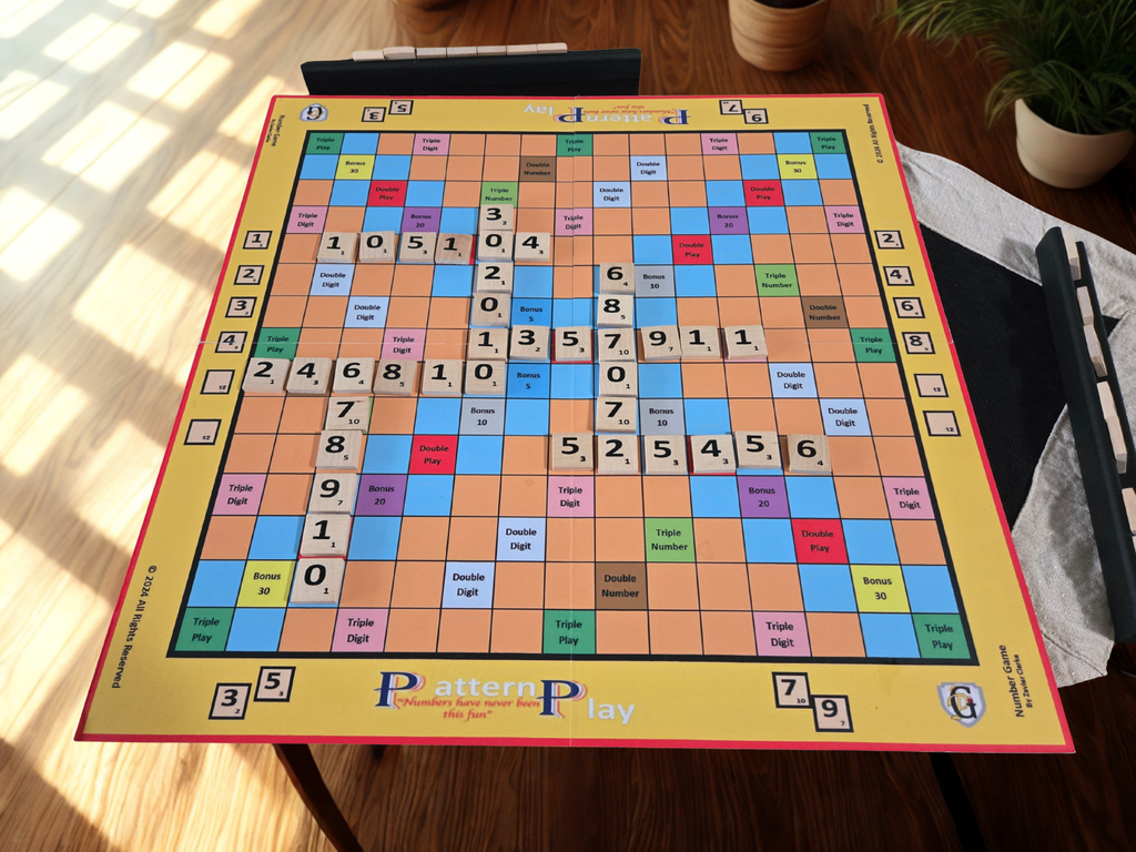 PatternPlay™ – The Ultimate Number-Sequence Strategy Game for Families, Kids & Brainiacs | Build Patterns, Think Faster, Outsmart Opponents!
