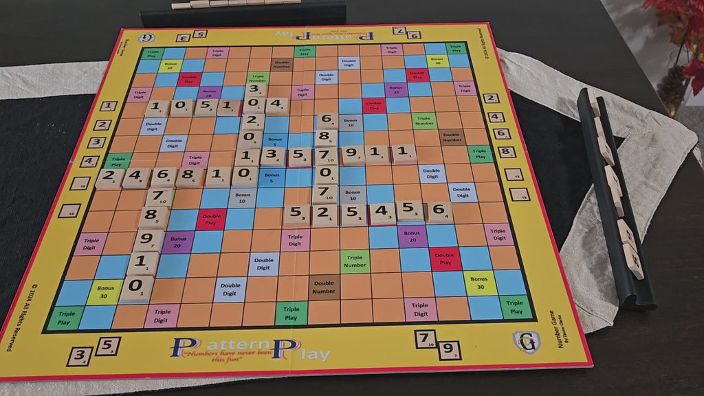 PatternPlay™ – The Ultimate Number-Sequence Strategy Game for Families, Kids & Brainiacs | Build Patterns, Think Faster, Outsmart Opponents!
